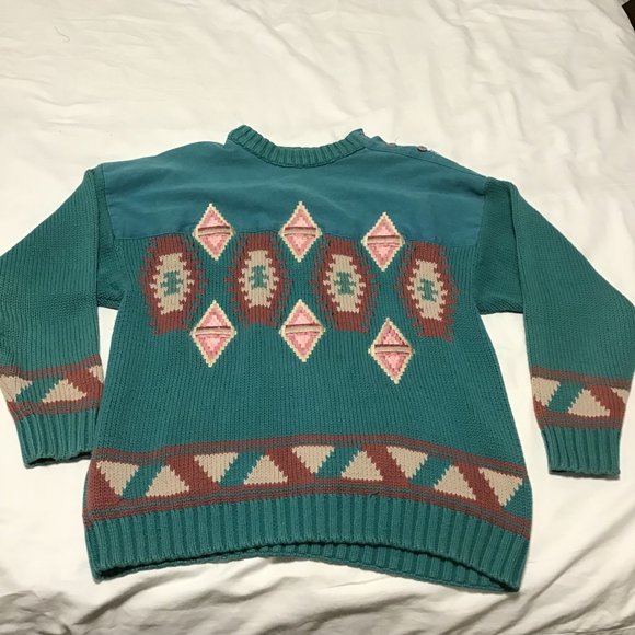 Vintage Leonard Sport Ski Sweater Size M - Picture 6 of 12